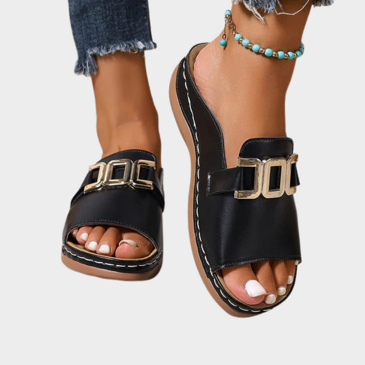 MATHILDA | CASUAL WEDGE SOLE SANDALS