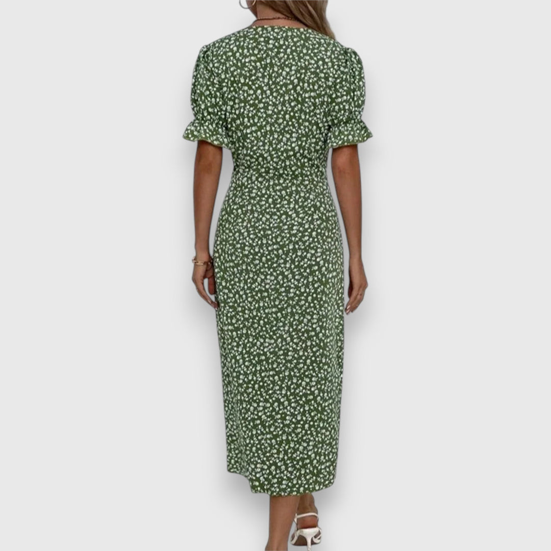Christina | Elegant Floral Dress