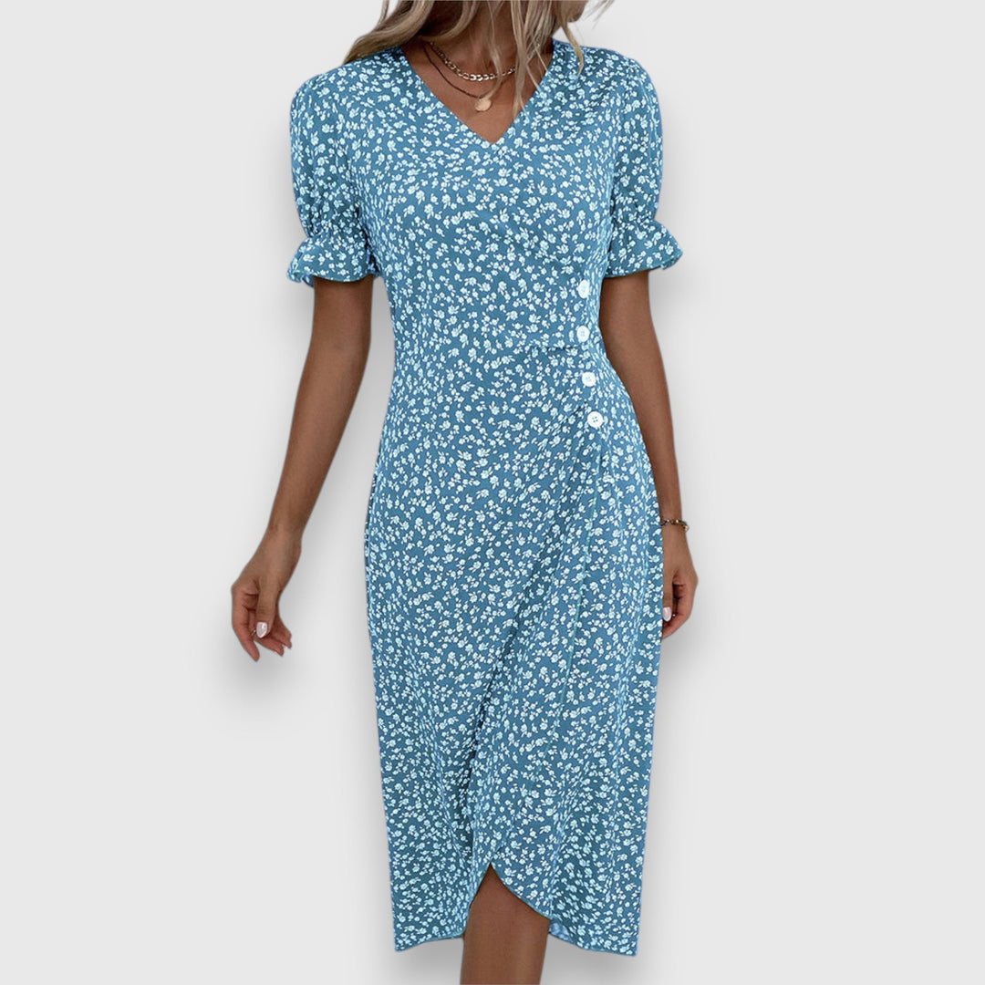 Christina | Elegant Floral Dress