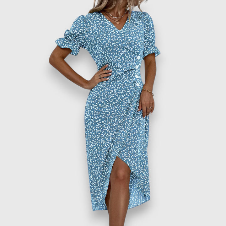 Christina | Elegant Floral Dress