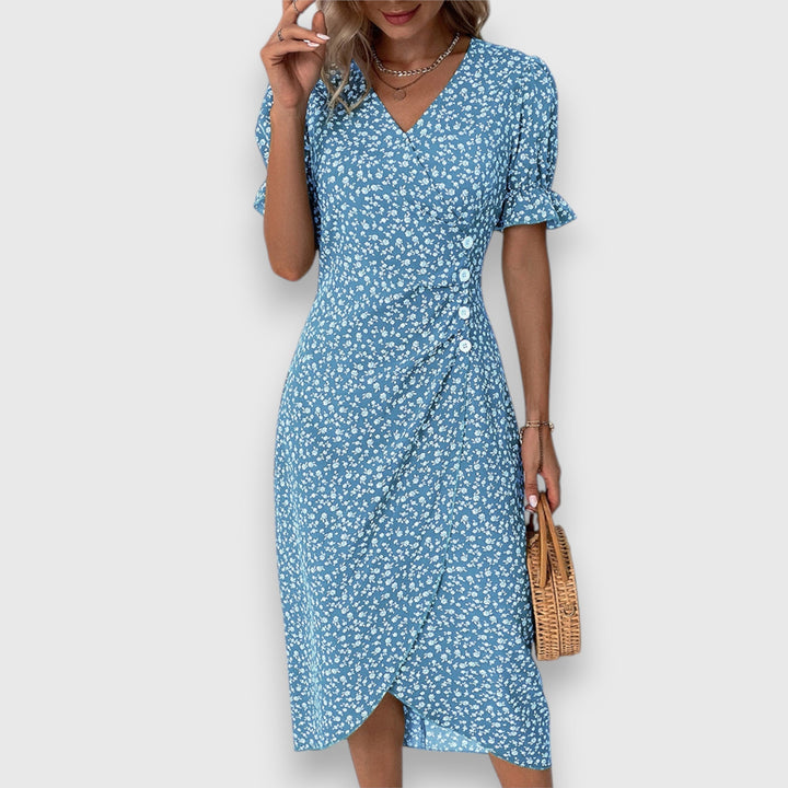 Christina | Elegant Floral Dress