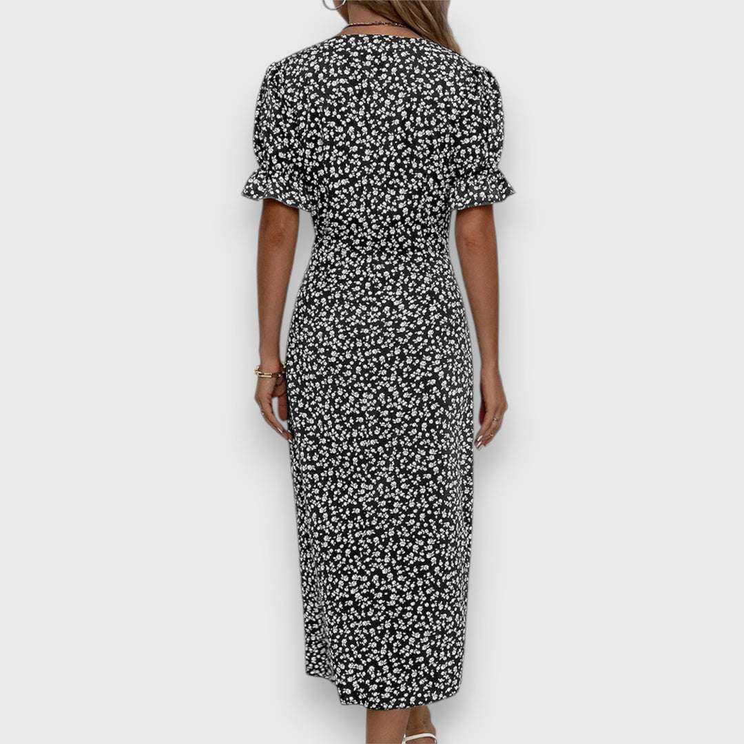 Christina | Elegant Floral Dress