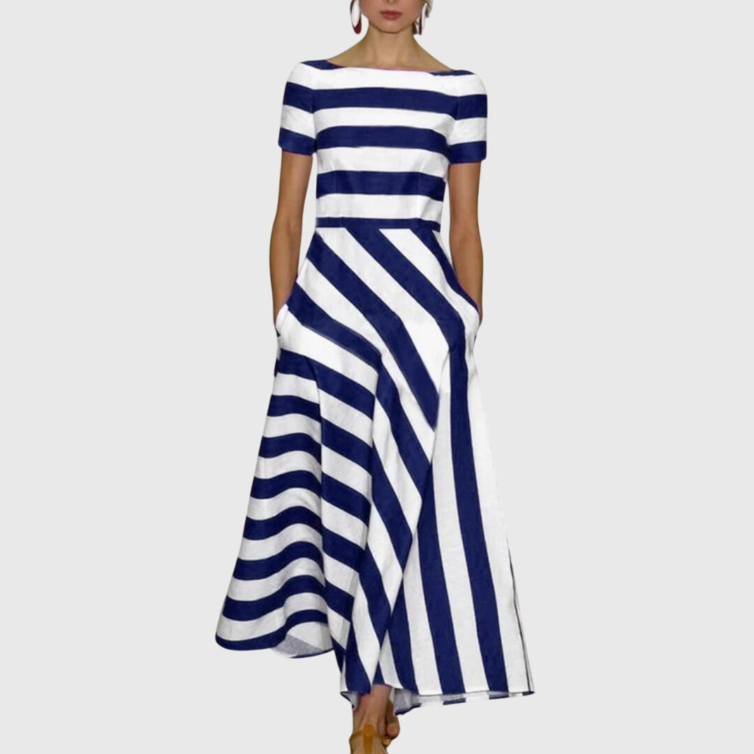 Caroline | Striped Dress