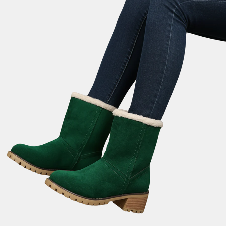 Denise | Blocked-Heeled Ankle Boots