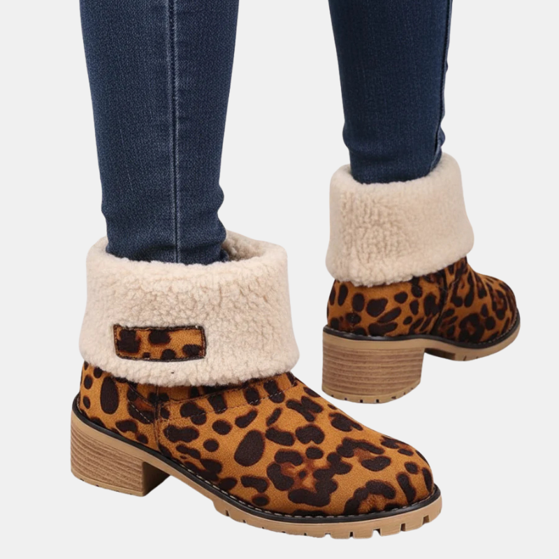 Denise | Blocked-Heeled Ankle Boots