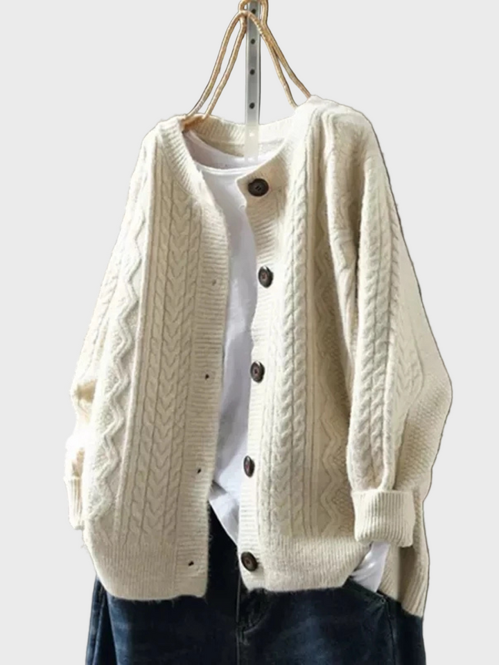 Solene | Cable Cardigan