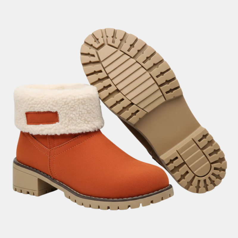 Denise | Blocked-Heeled Ankle Boots