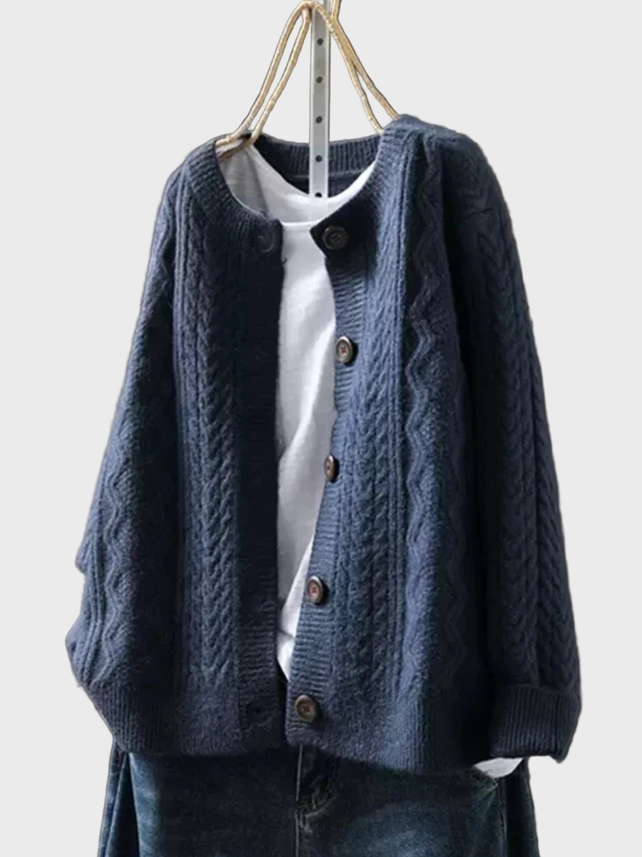 Solene | Cable Cardigan