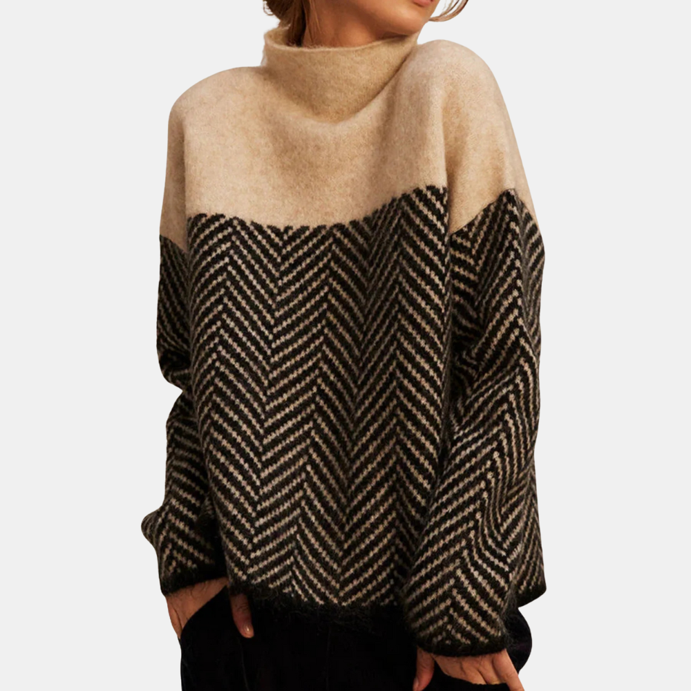 Fiora | Cotton Turtleneck Sweater