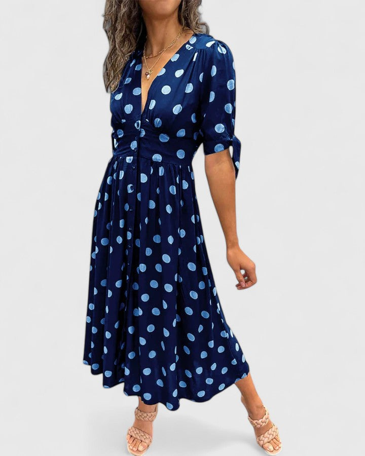 Hope | Sophisticated Polka Dot Dress