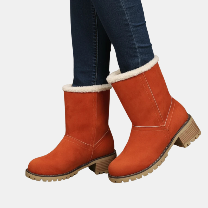 Denise | Blocked-Heeled Ankle Boots