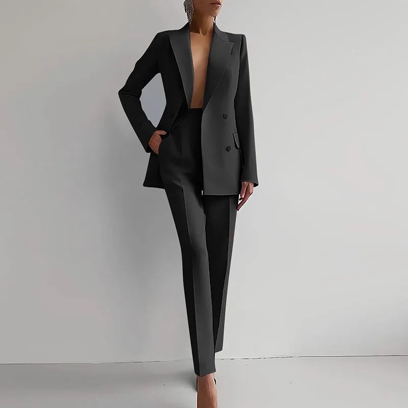 ALINA | STYLISH SLIM FIT BLAZER AND PANTS SET