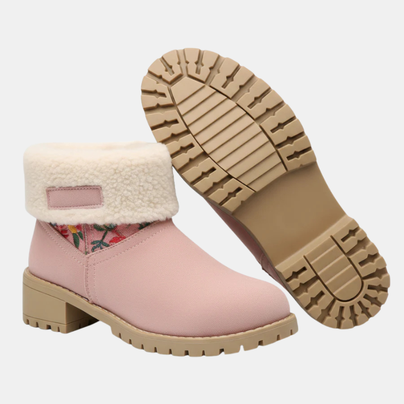 Denise | Blocked-Heeled Ankle Boots