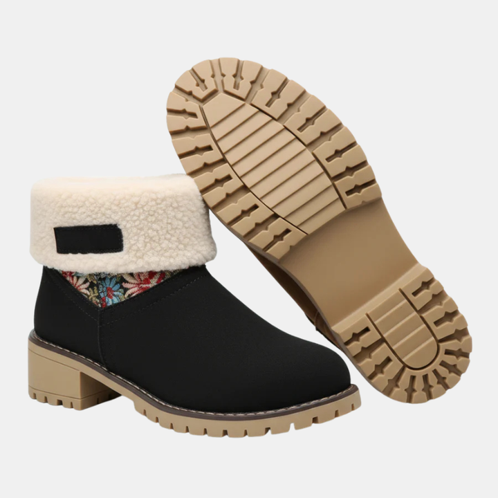 Denise | Blocked-Heeled Ankle Boots