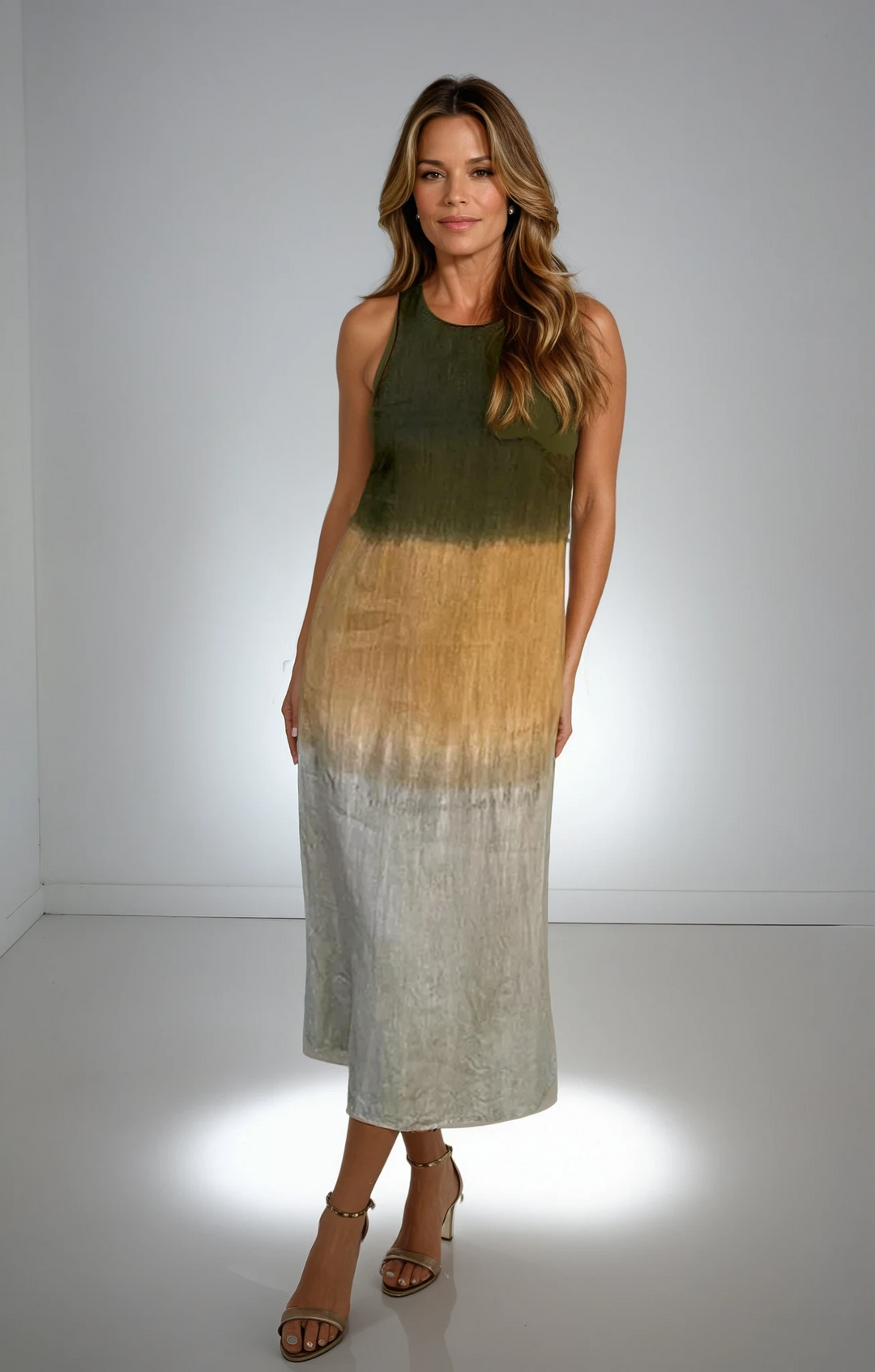 MAYA | SUNSET OMBRÉ MAXI DRESS