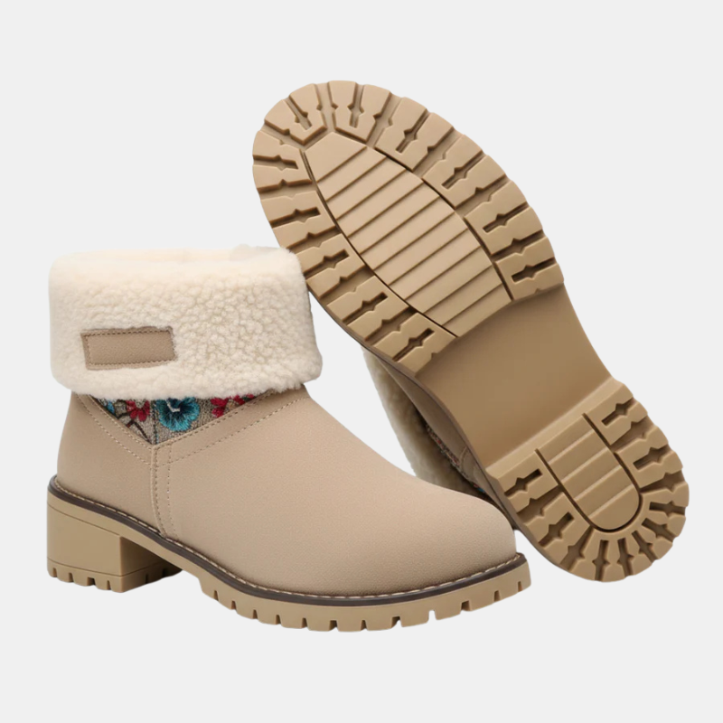 Denise | Blocked-Heeled Ankle Boots