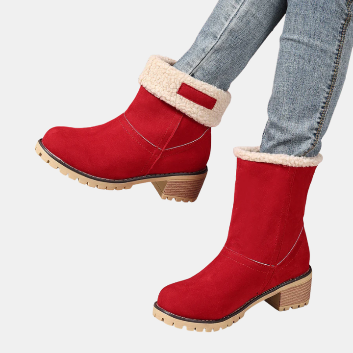 Denise | Blocked-Heeled Ankle Boots