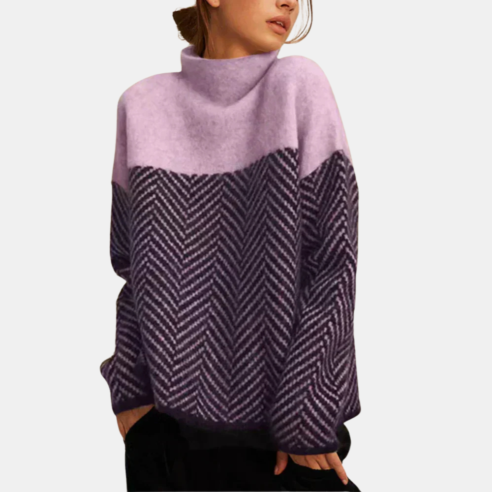 Fiora | Cotton Turtleneck Sweater