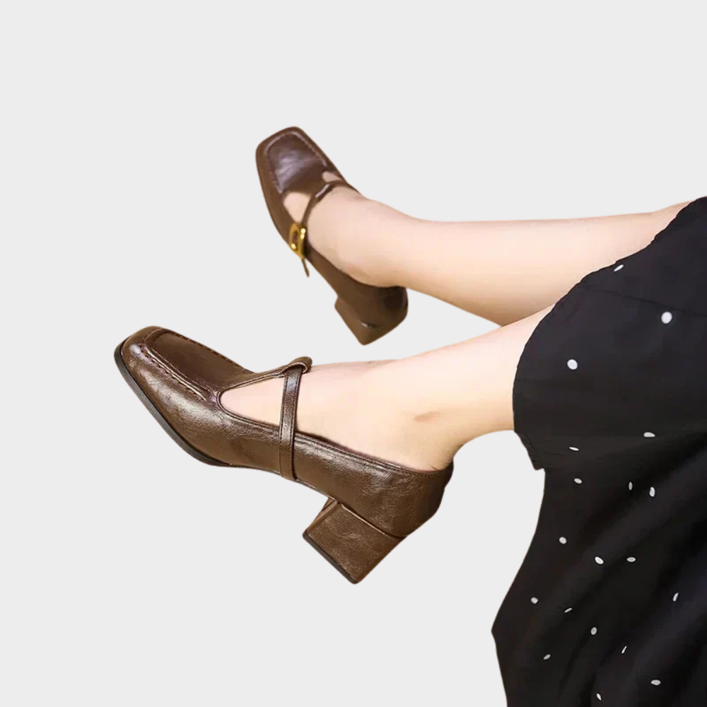 Edith | French-Style Mary Jane Sandals