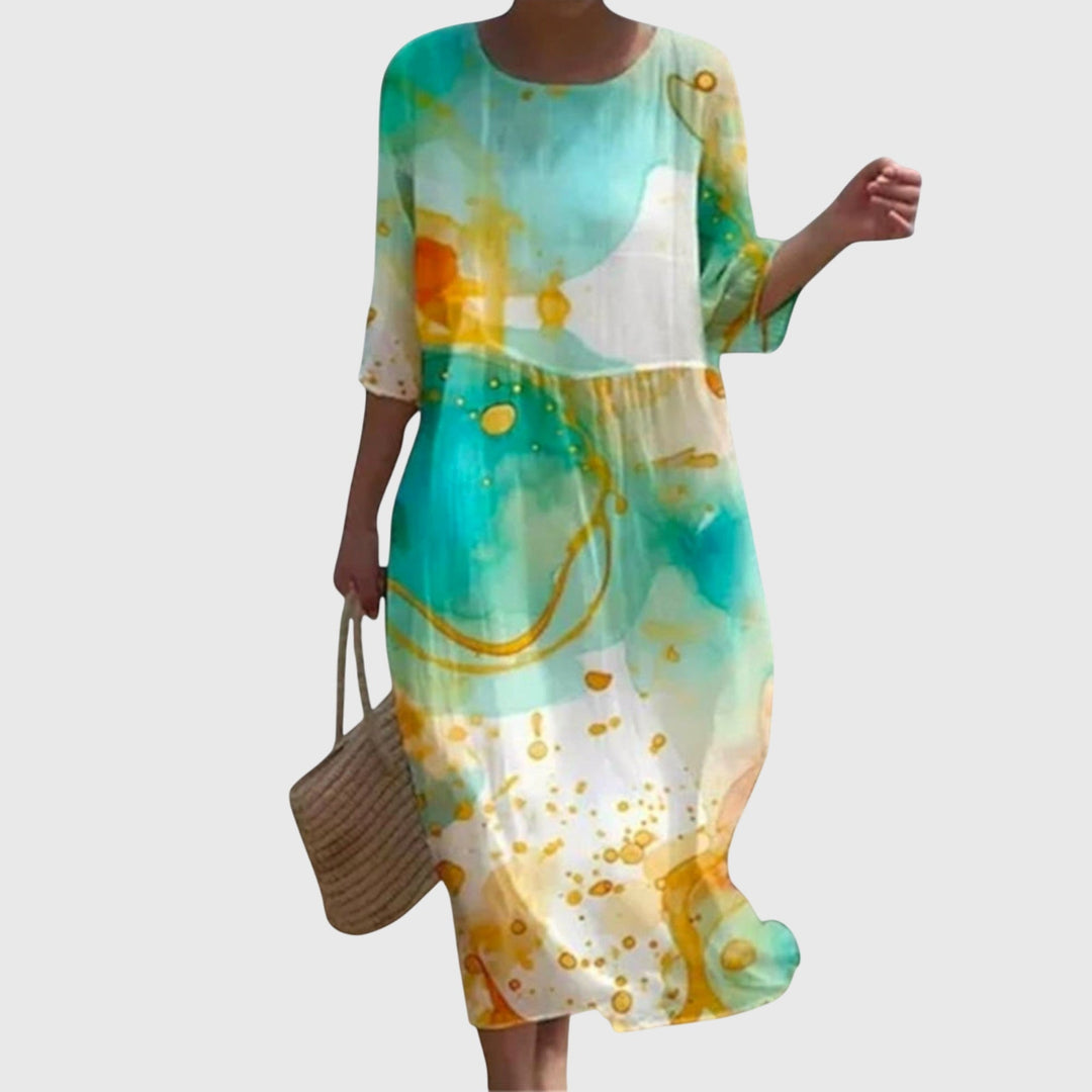 Cassandra | Stylish Floral Maxi Dress