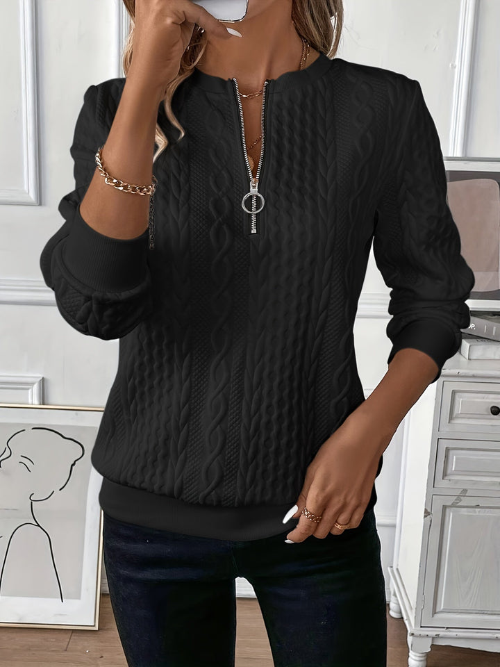 AMELIA | Cozy Zipper Sweater