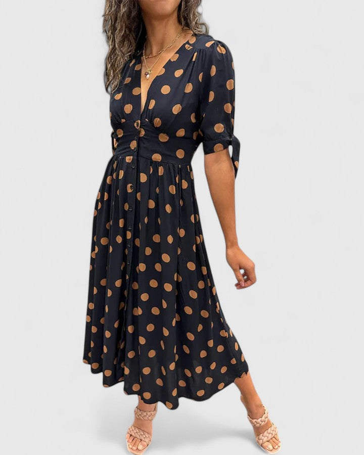 Hope | Sophisticated Polka Dot Dress