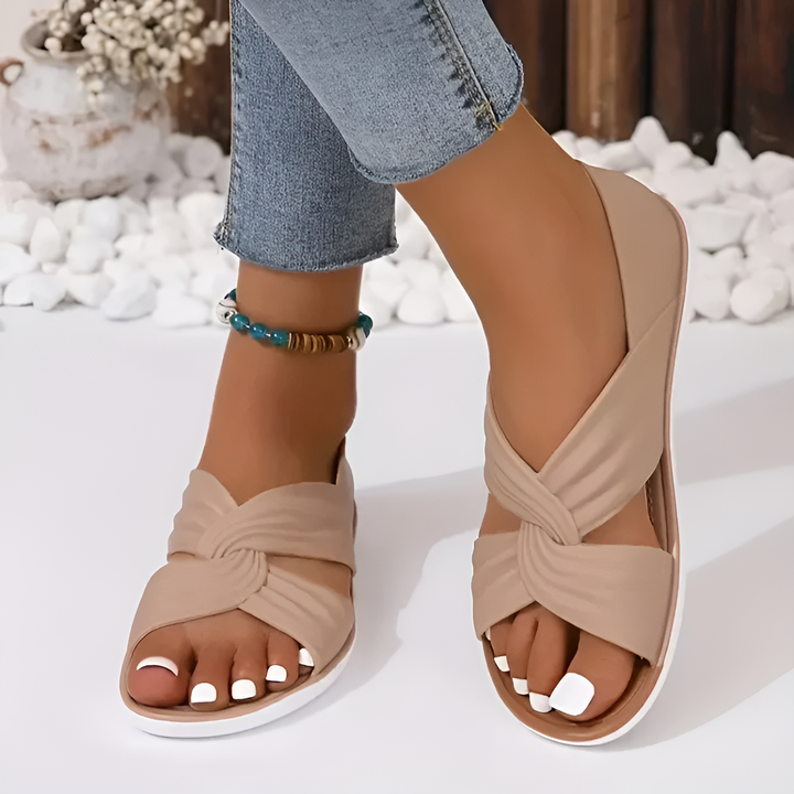 Eleanor - Bow Tie Slip-On Sandal