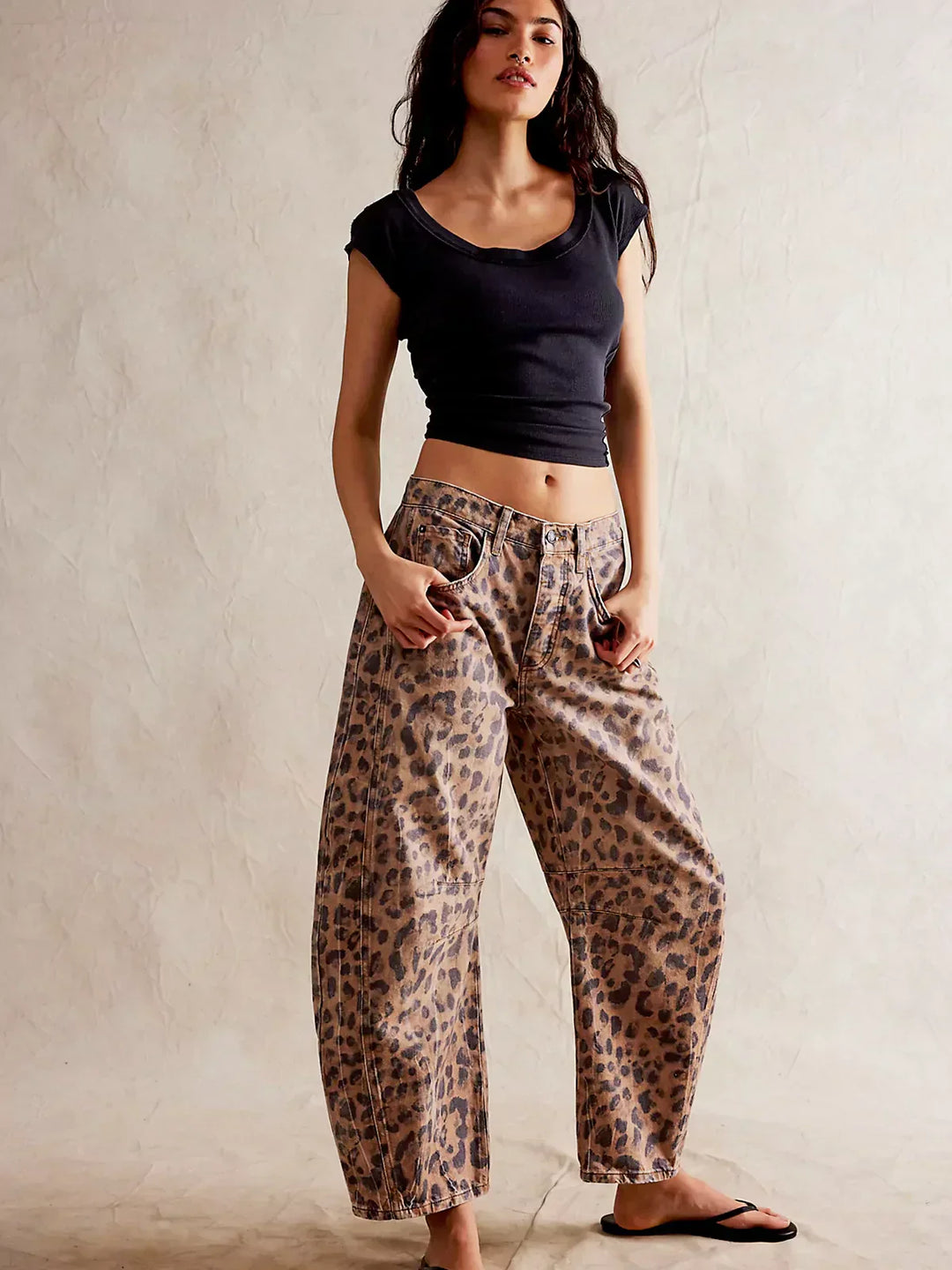 EDITH: COMFORTABLE LEOPARD PANTS