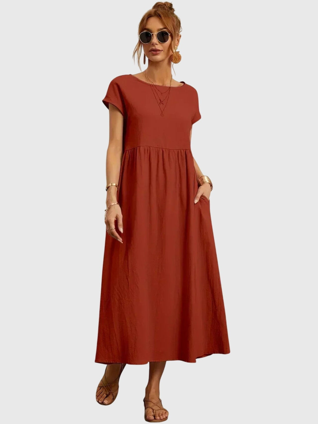 Alicia | Casual Pocket Dress