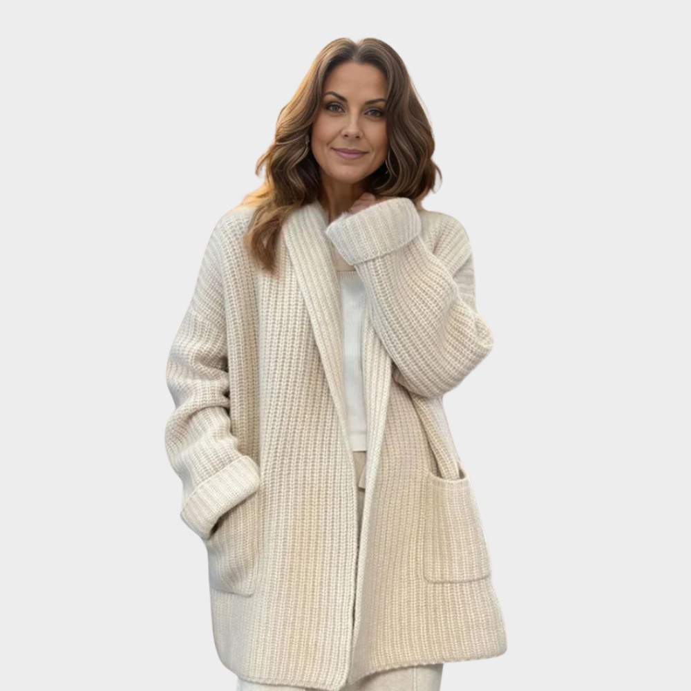 Marielle | Knitted Wool Cardigan