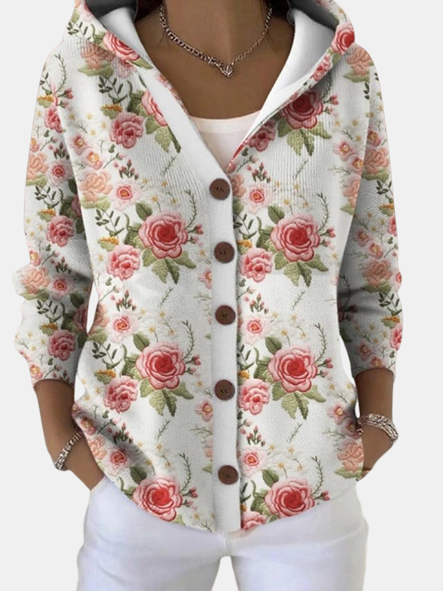 Emily | Long-Sleeved Artistic Cardigan