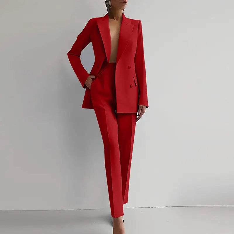 ALINA | STYLISH SLIM FIT BLAZER AND PANTS SET