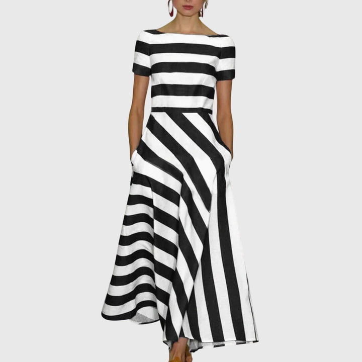 Caroline | Striped Dress
