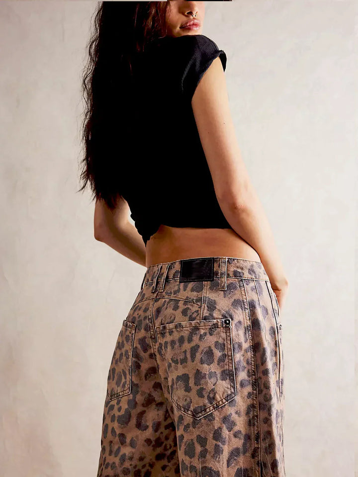 EDITH: COMFORTABLE LEOPARD PANTS