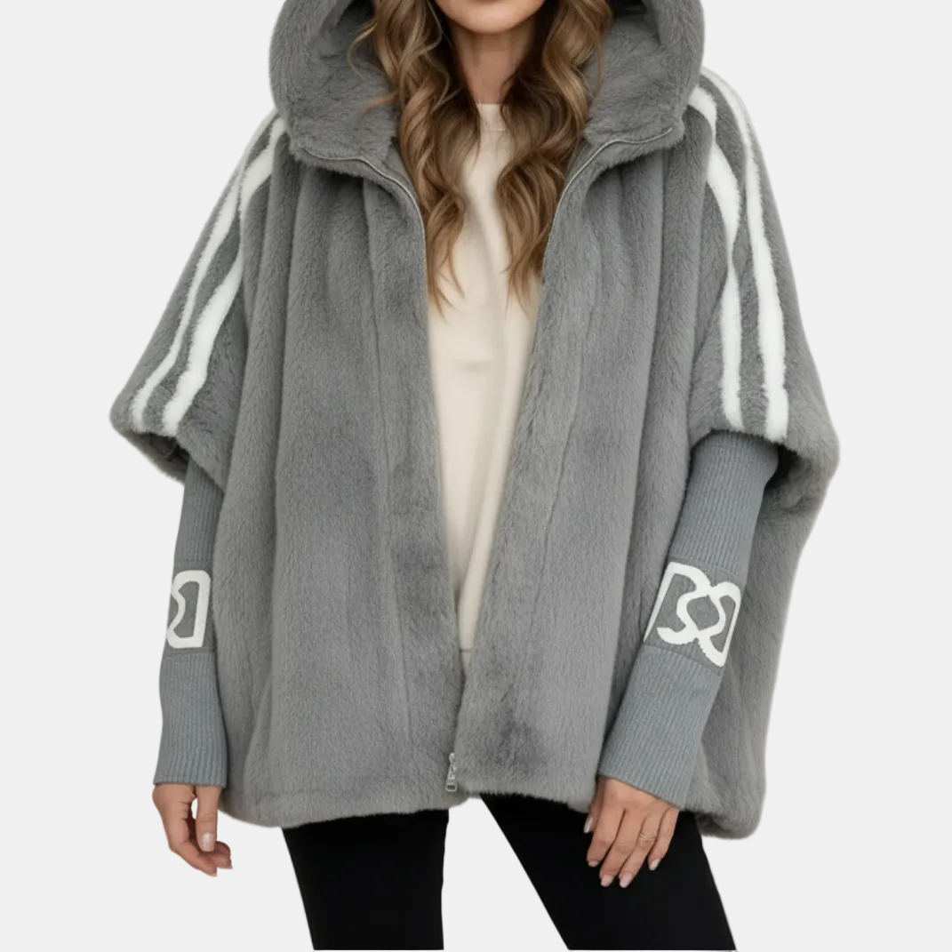 Reina | Hooded Faux Fur Jacket