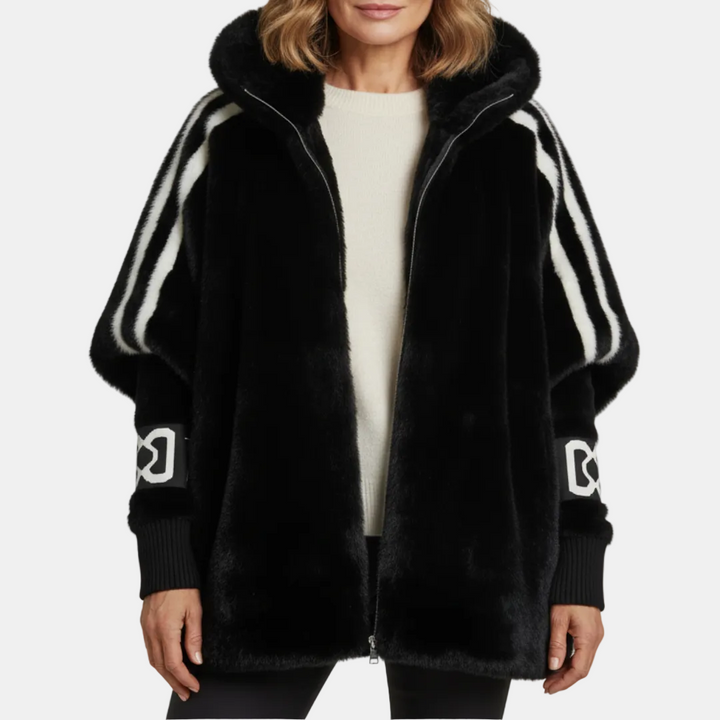 Reina | Hooded Faux Fur Jacket