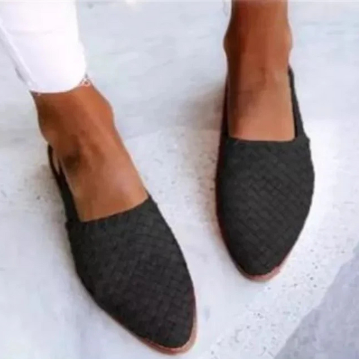 NATALIE | STYLISH WOVEN STLE SANDALS