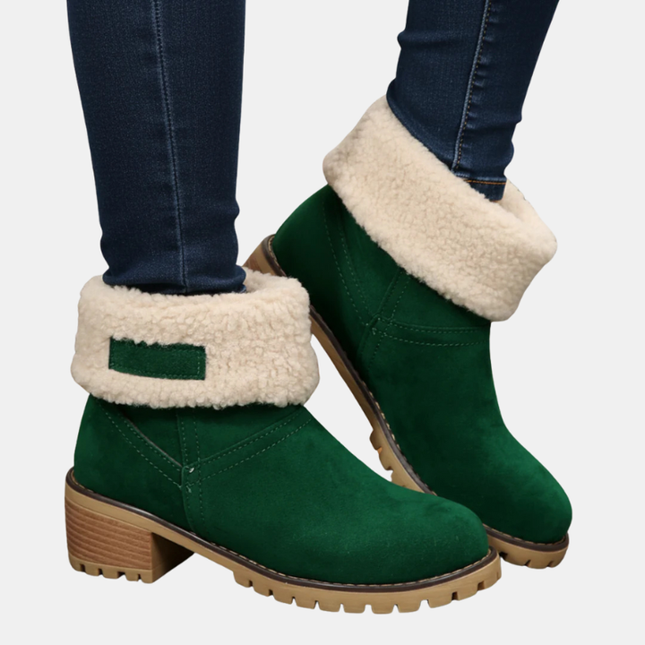 Denise | Blocked-Heeled Ankle Boots
