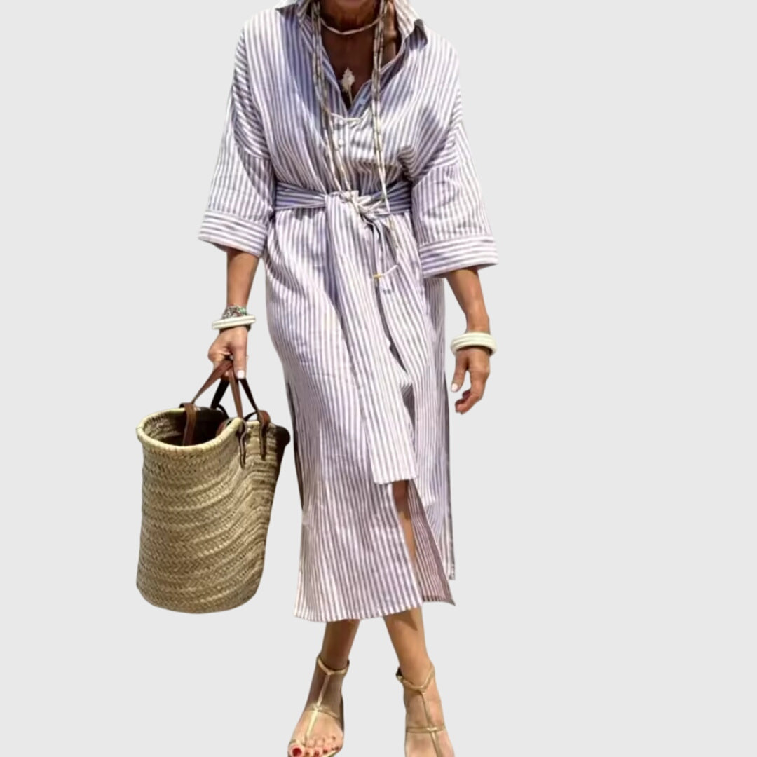 Deborah | Classic Striped Dress