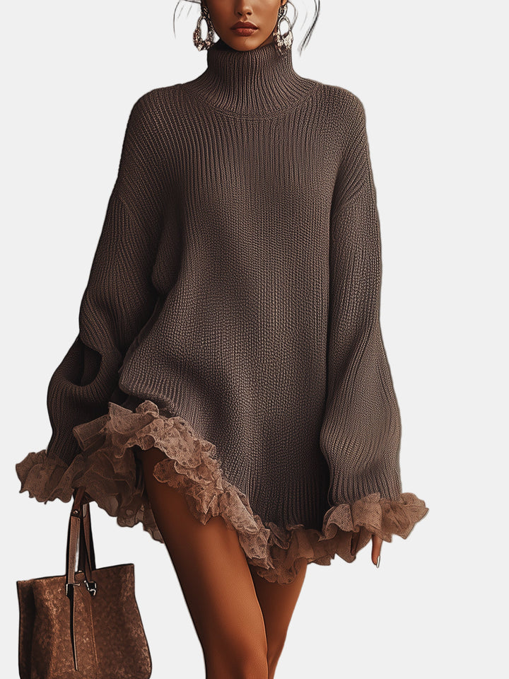 Irish | Ruffled Knit Dress