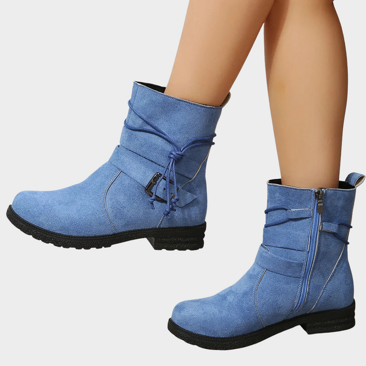 Delaney | Low Heel Ankle Boots