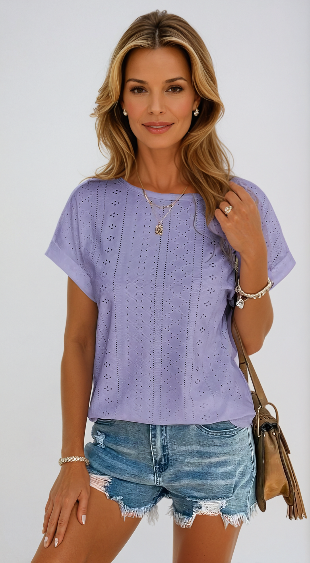 Alice | Summer Round Neck Top
