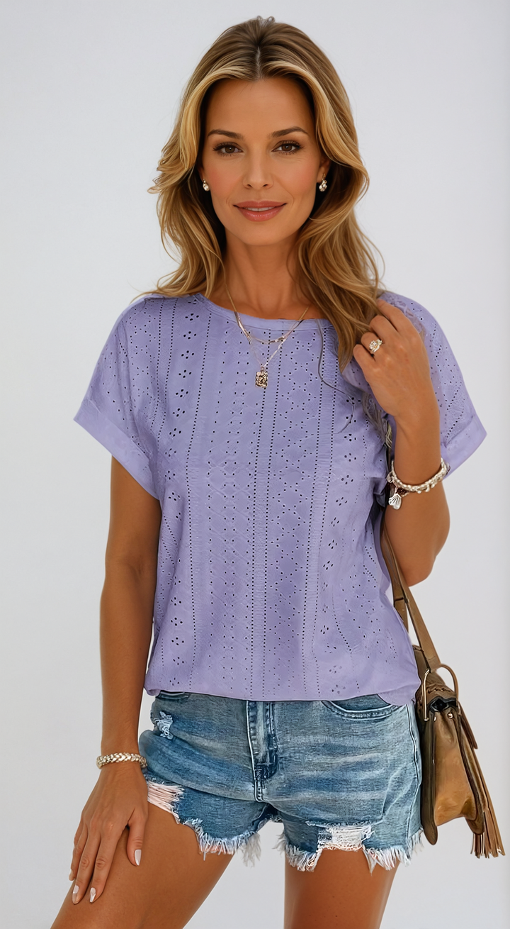 Alice | Summer Round Neck Top