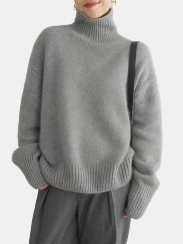 Arista | Luxe Cashmere Turtleneck Sweater
