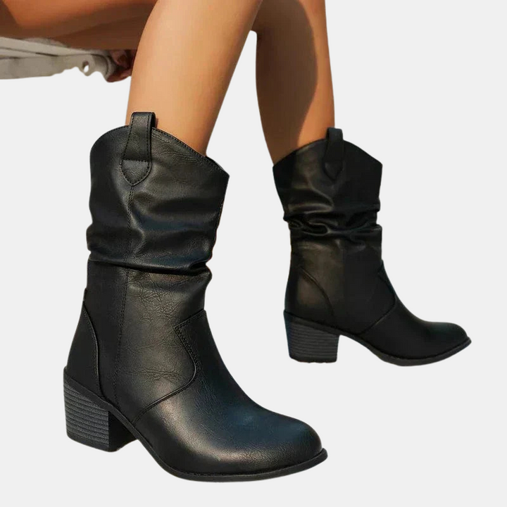 Camille | Leather Boots