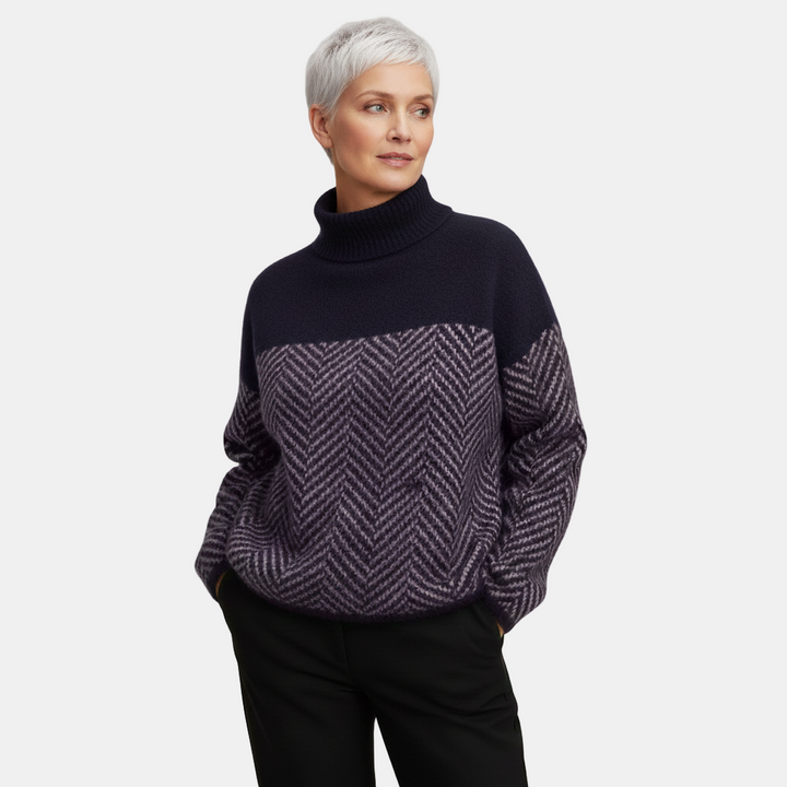 Fiora | Cotton Turtleneck Sweater