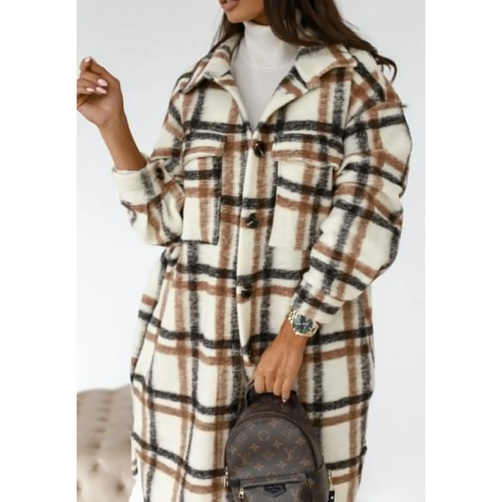 Celine | Everyday Checked Coat