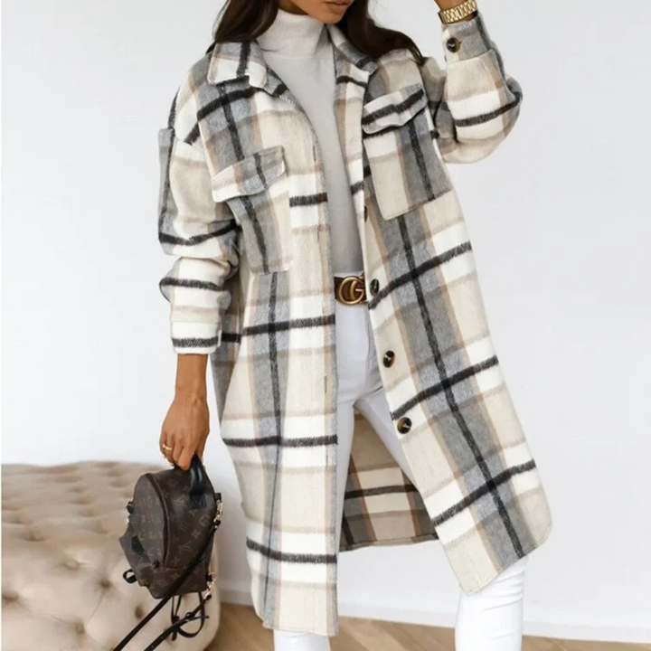 Celine | Everyday Checked Coat