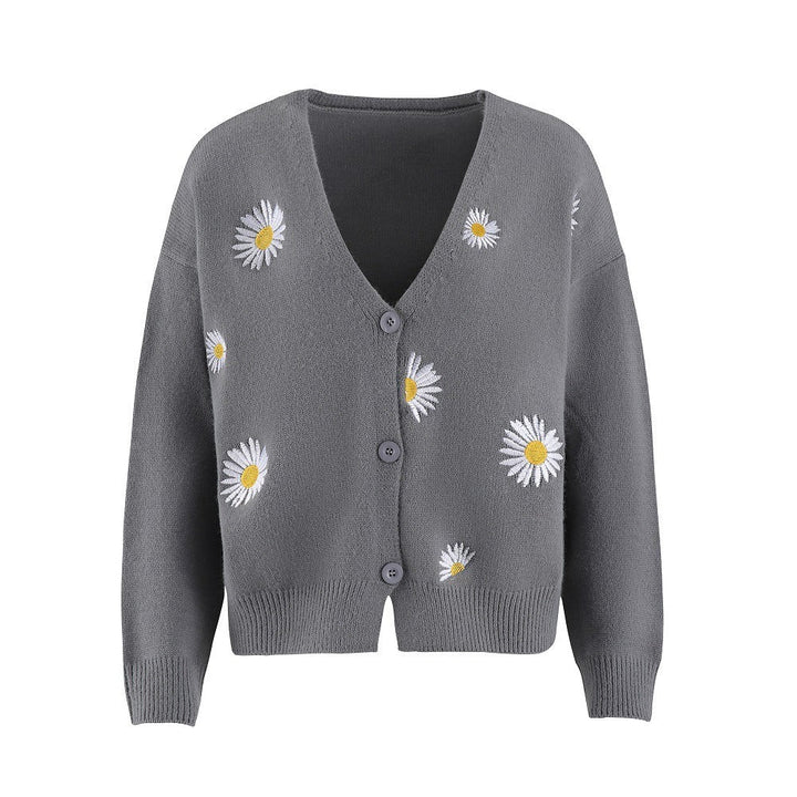 Zoe - Cozy Floral Cardigan