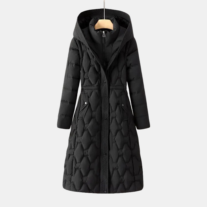 Marie | Elegant Long Line Coat